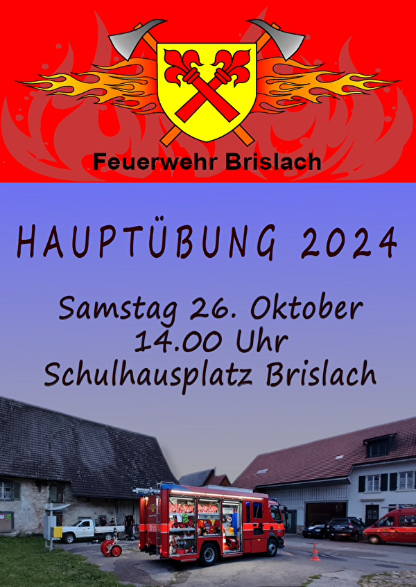 Feuerwehr-Hauptübung 2024