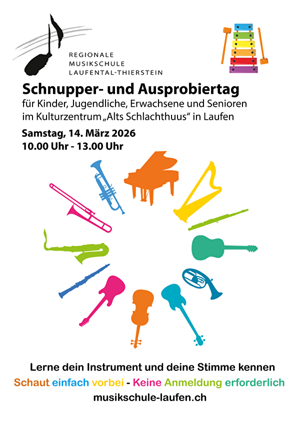 Schnupper- und Ausprobiertag 2026