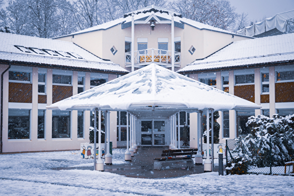 Ecole de dully sous la neige