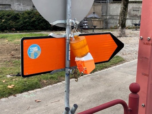 Umleitung - Belagssanierung Bernstrasse