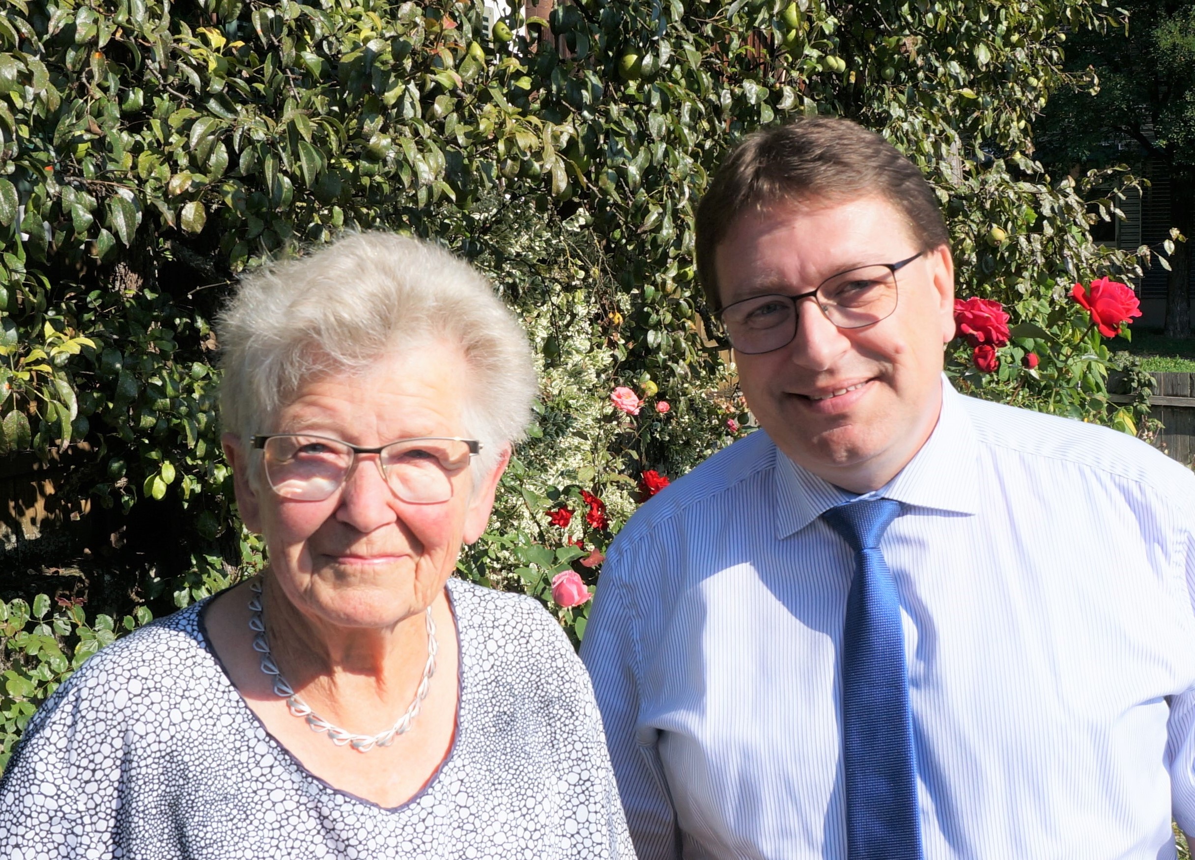 Am Samstag, 12. September 2020, durfte Frau Olga Krebs ihren 90. Geburtstag feiern.
Die Gemeindebehörden gratulieren herzlich dazu!