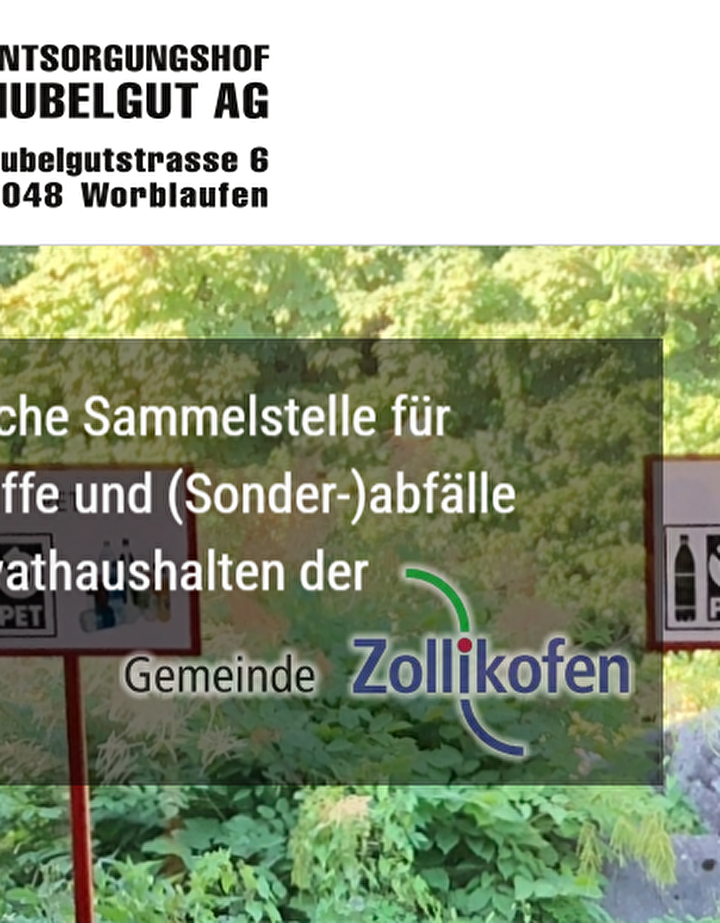 Foto: Webseite Entsorgungshof Hubelgut