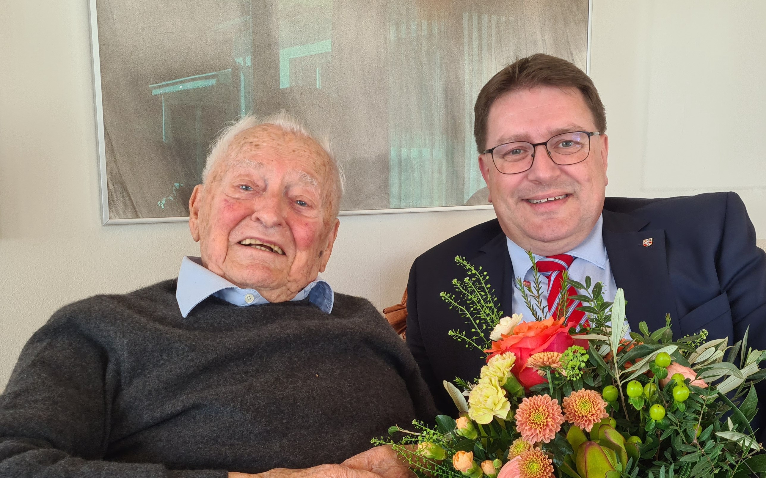 Am Dienstag, 26. März 2024, feierte Herr Lukas Pflüger seinen 95. Geburtstag.
Die Gemeindebehörden gratulieren herzlich zum hohen Wiegenfest!