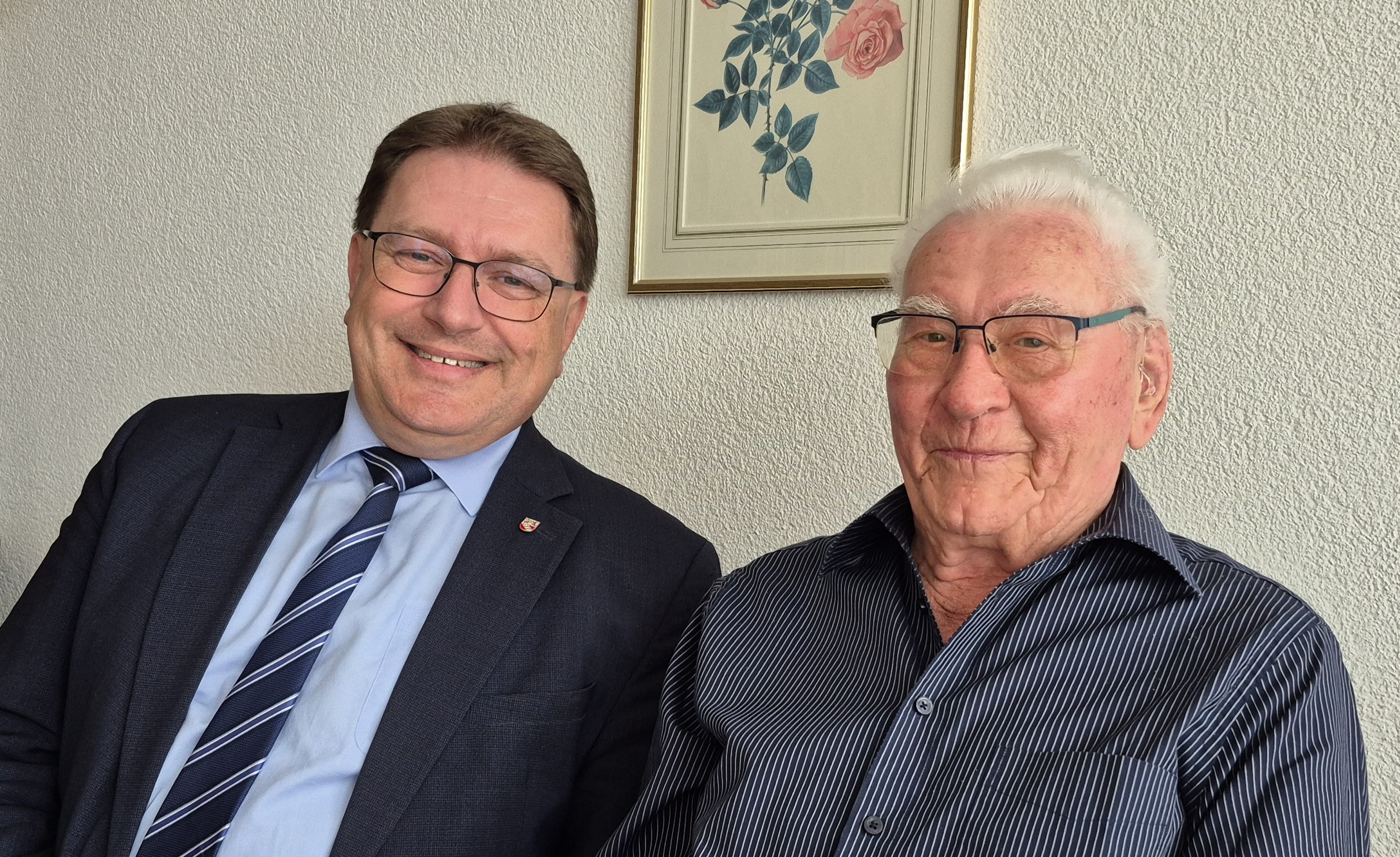 Am Sonntag, 29. März 2026, durfte Herr Walter Grunder seinen 95. Geburtstag feiern.

Die Gemeindebehörden gratulieren ganz herzlich dazu!