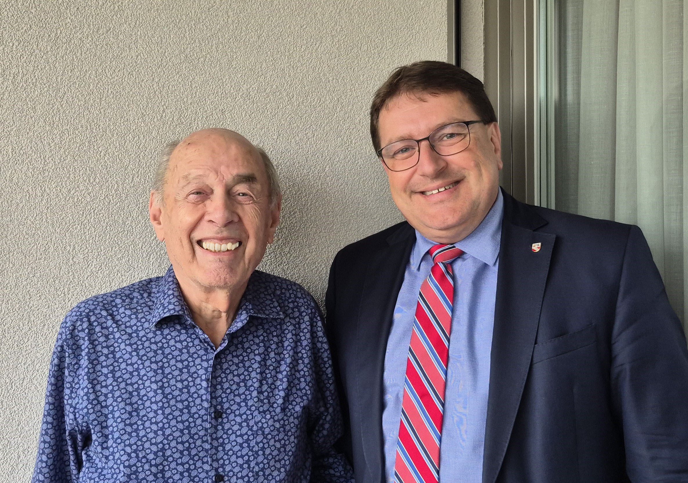 Am Samstag, 18. Oktober 2025, durfte Herr Hans Ulrich Hirt seinen 90. Geburtstag feiern.

Die Gemeindebehörden gratulieren ganz herzlich dazu! 