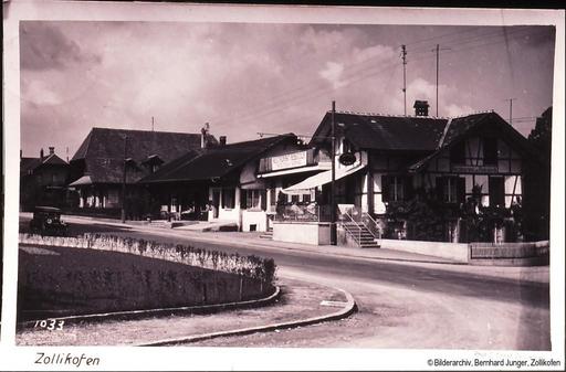 Der Rebstock von 1935, links davon wäre der heutige "Rebstockplatz".