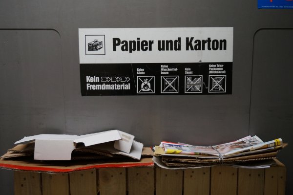 Papier und Karton