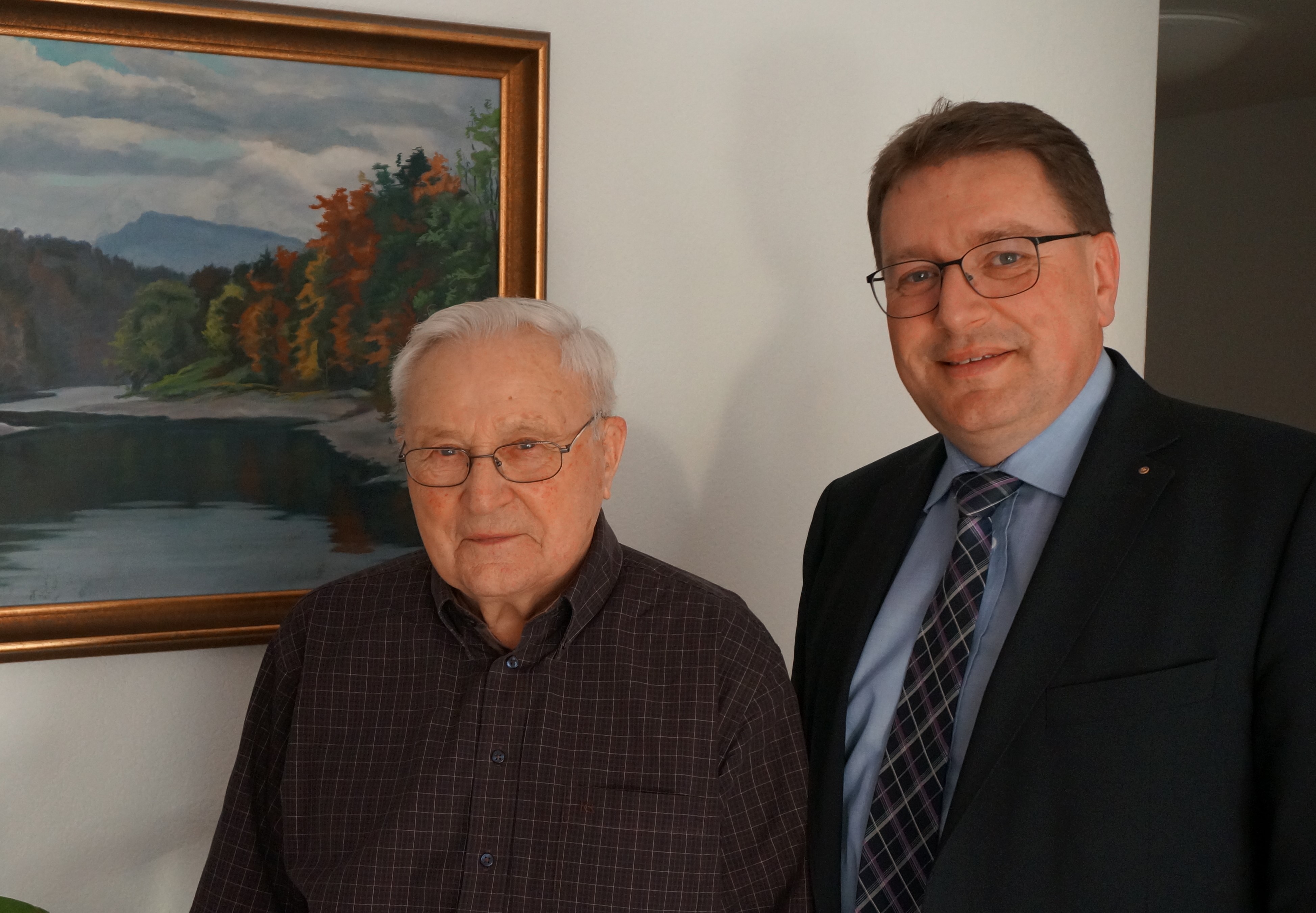 Am Dienstag, 21. Januar 2020, durfte Herr Walter Reist seinen 90. Geburtstag feiern.
Die Gemeindebehörden gratulieren herzlich dazu!