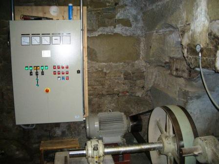 Statt Mehl gemahlen wird nun im Kleinkraftwerk der ehemaligen Mühle Strom erzeugt.