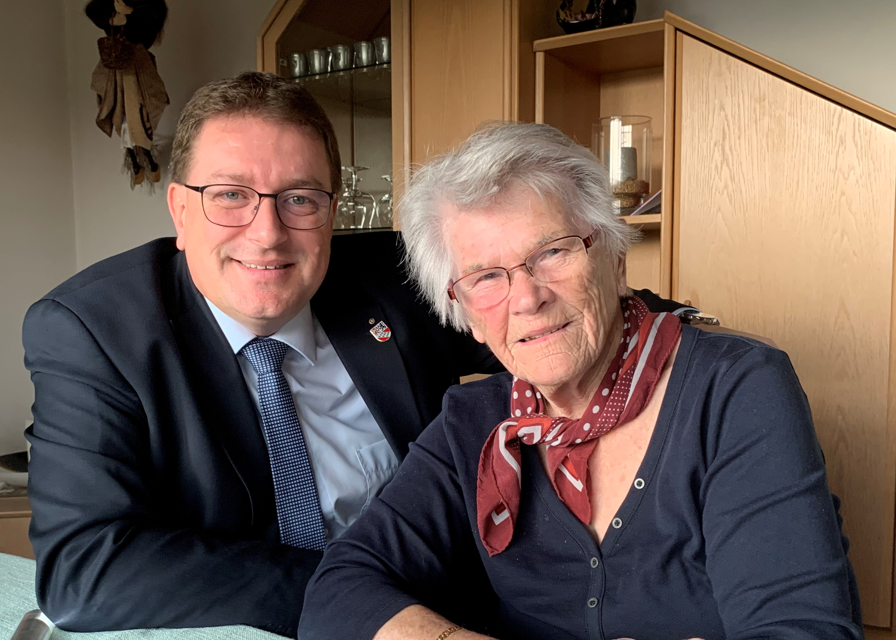 Am Samstag, 23. November 2019 durfte Frau Gertrud Scheidegger ihren 90. Geburtstag feiern.
Die Gemeindebehörden gratulieren ganz herzlich!