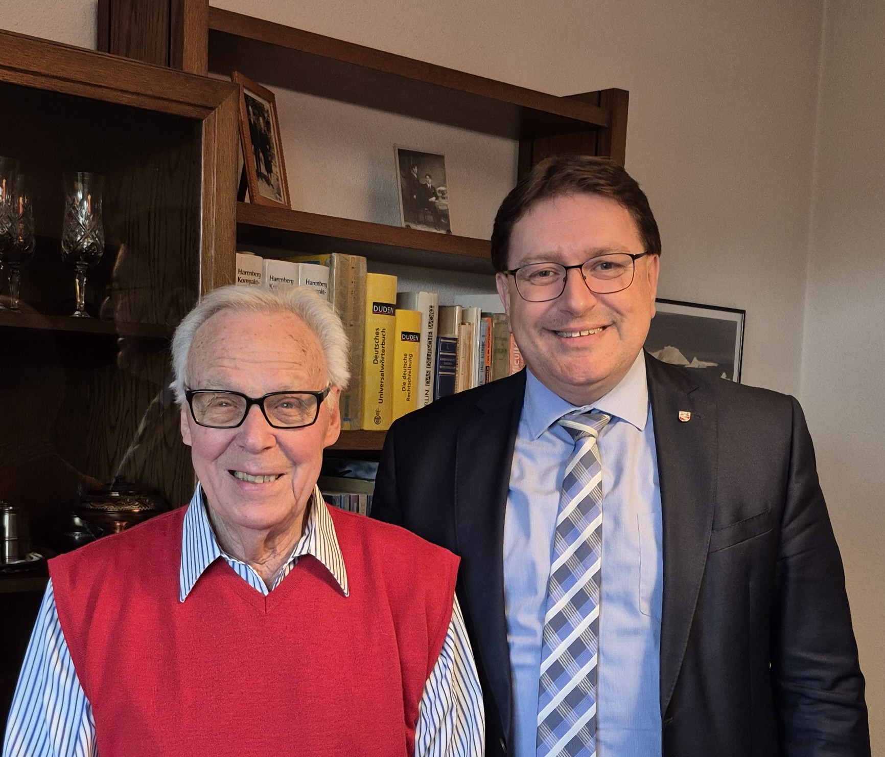 Am Donnerstag, 27. März 2025, feierte Herr Henri Meyer seinen 95. Geburtstag.
Die Gemeindebehörden gratulieren herzlich dazu! 
