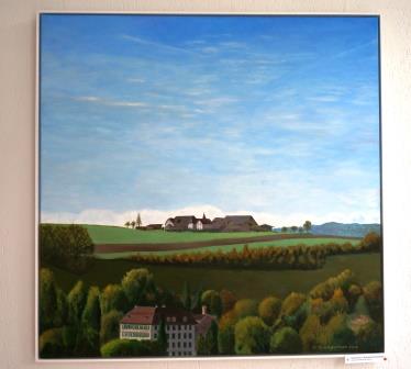 Oelbild Bühlikofen, von Willi Baumgartner