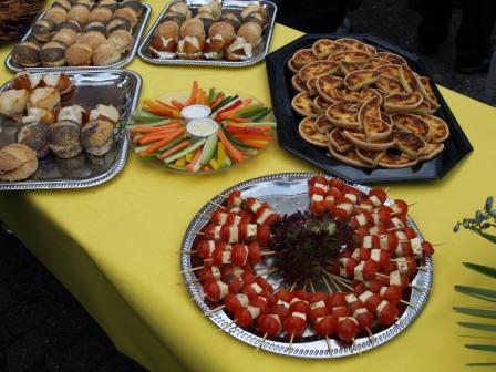 Köstliches Buffet