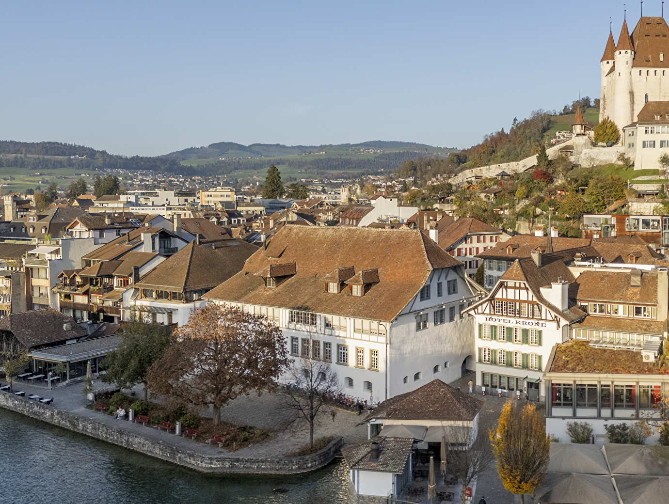 Rathaus von hinten