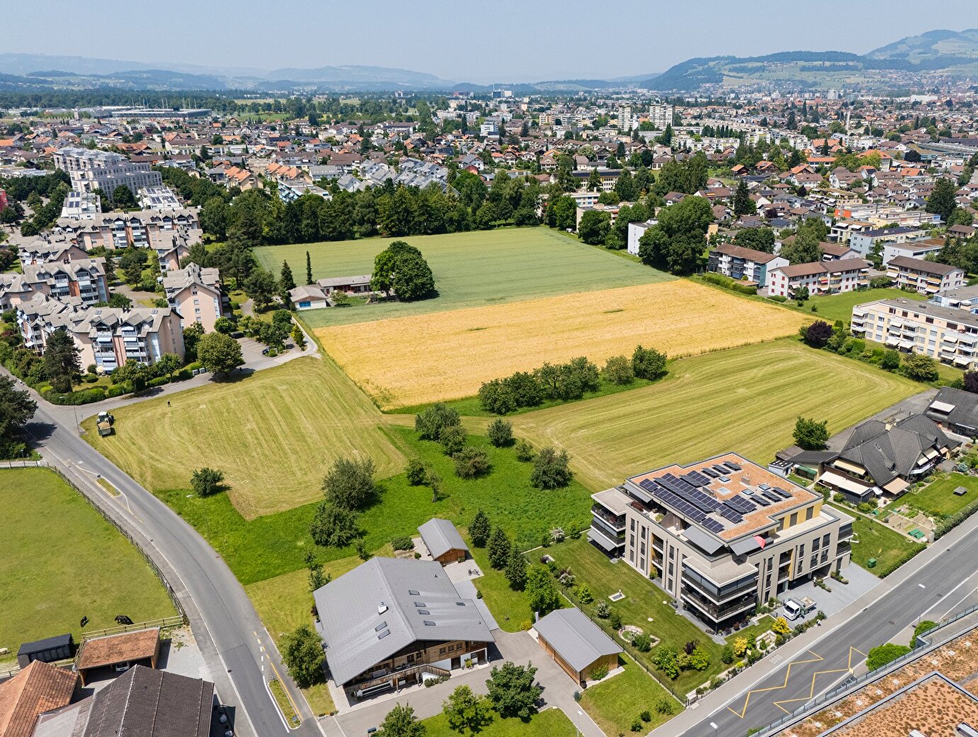 Bostudenzelg von oben