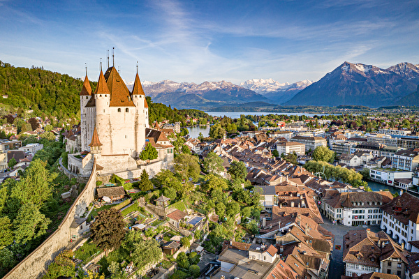 Thun von Oben © Christoph Gerber