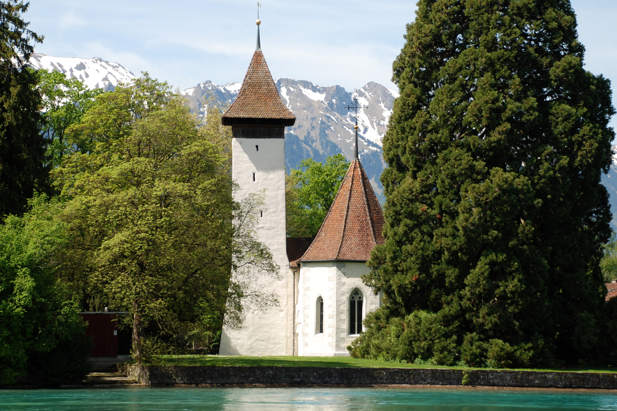 Kirche Scherzligen.