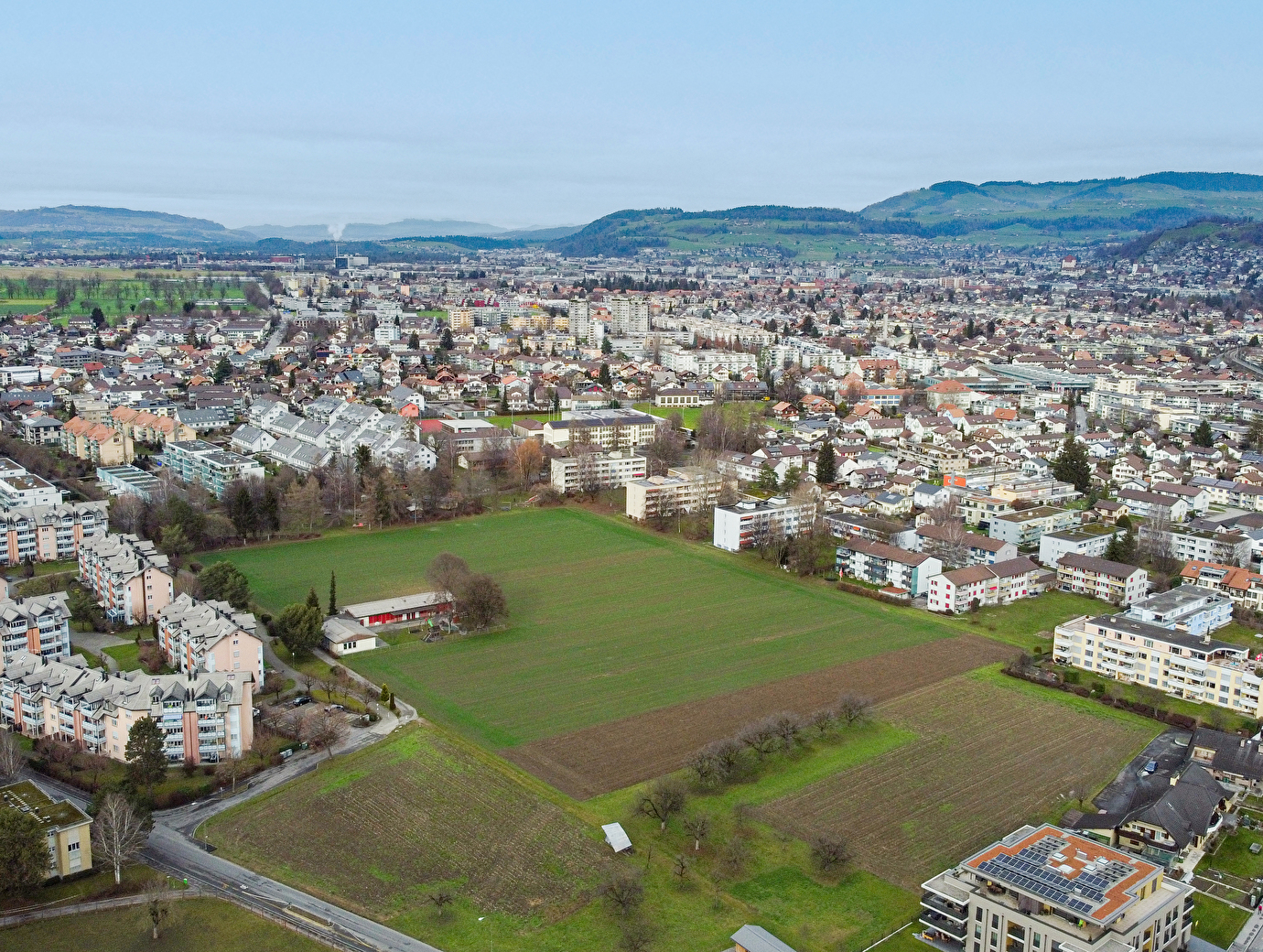 Bostudenzelg von oben