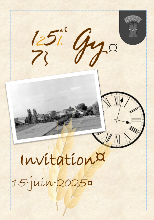 Invitation du 175e