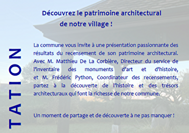 Image 1ere page du flyer d'information