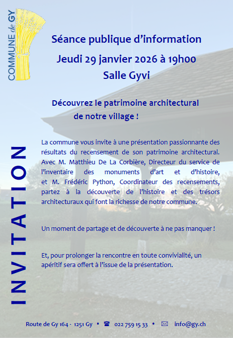 Image 1ere page du flyer d'information
