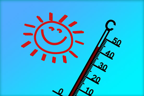 soleil et thermometre