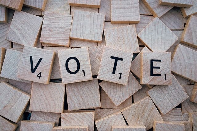 Image mot vote