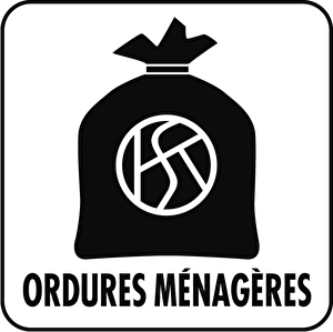 Pictogramme ordures ménagères