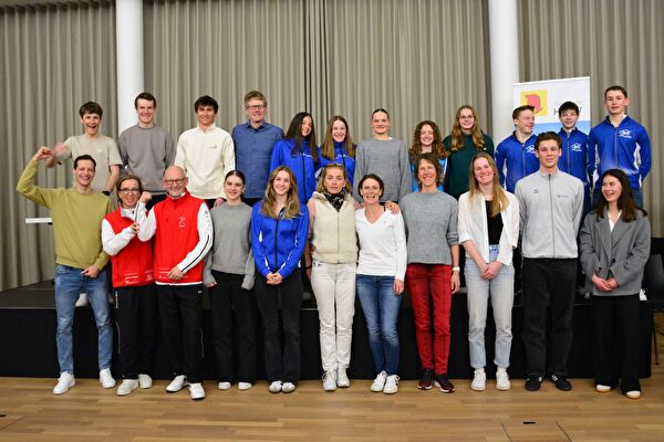 Sportehrung 2024, Gruppenbild