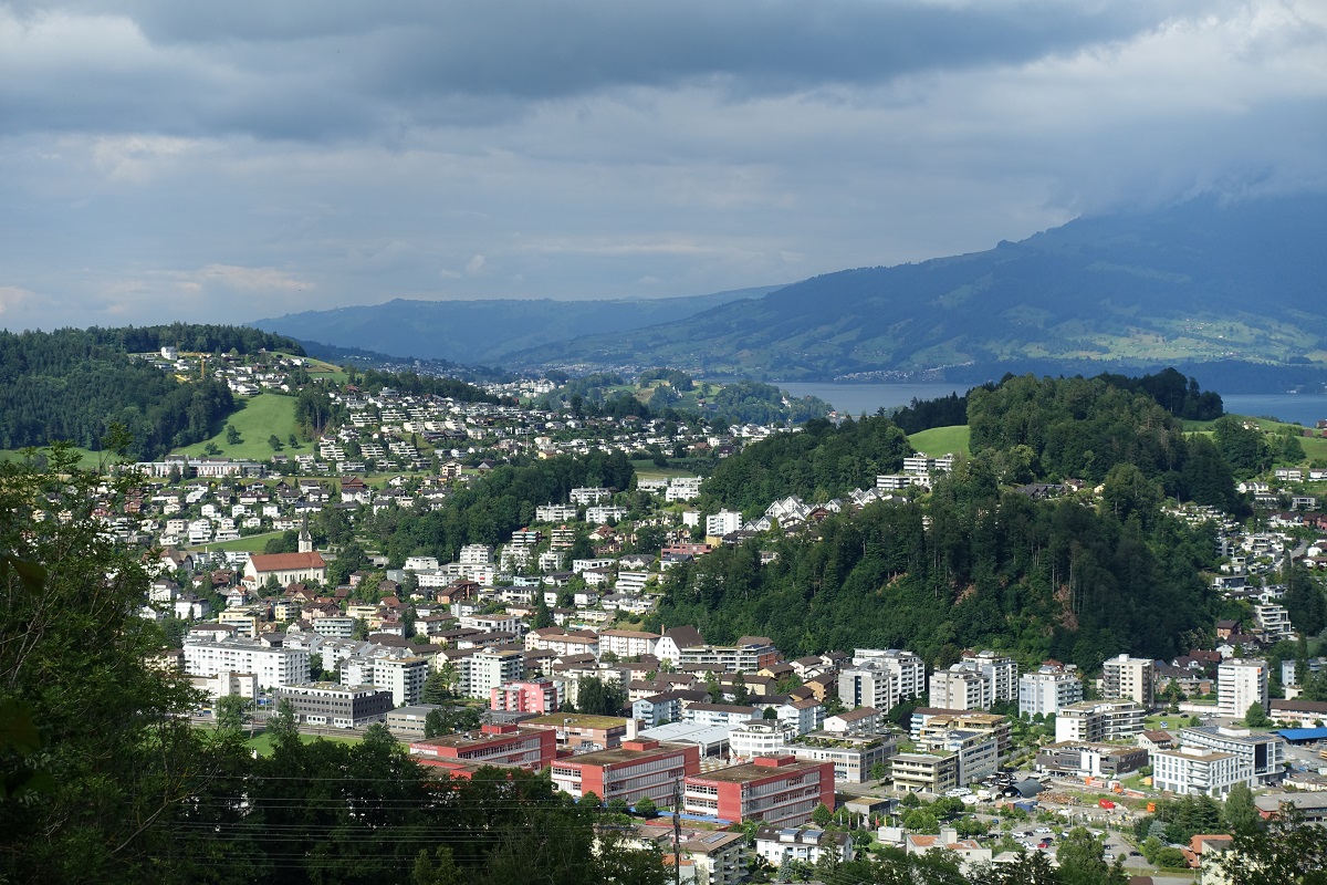 Blick über Horw