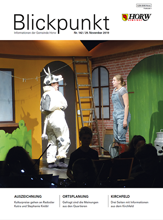 Titelseite Blickpunkt November 2019