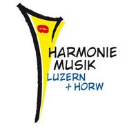 Logo Harmoniemusik Luzern + Horw
