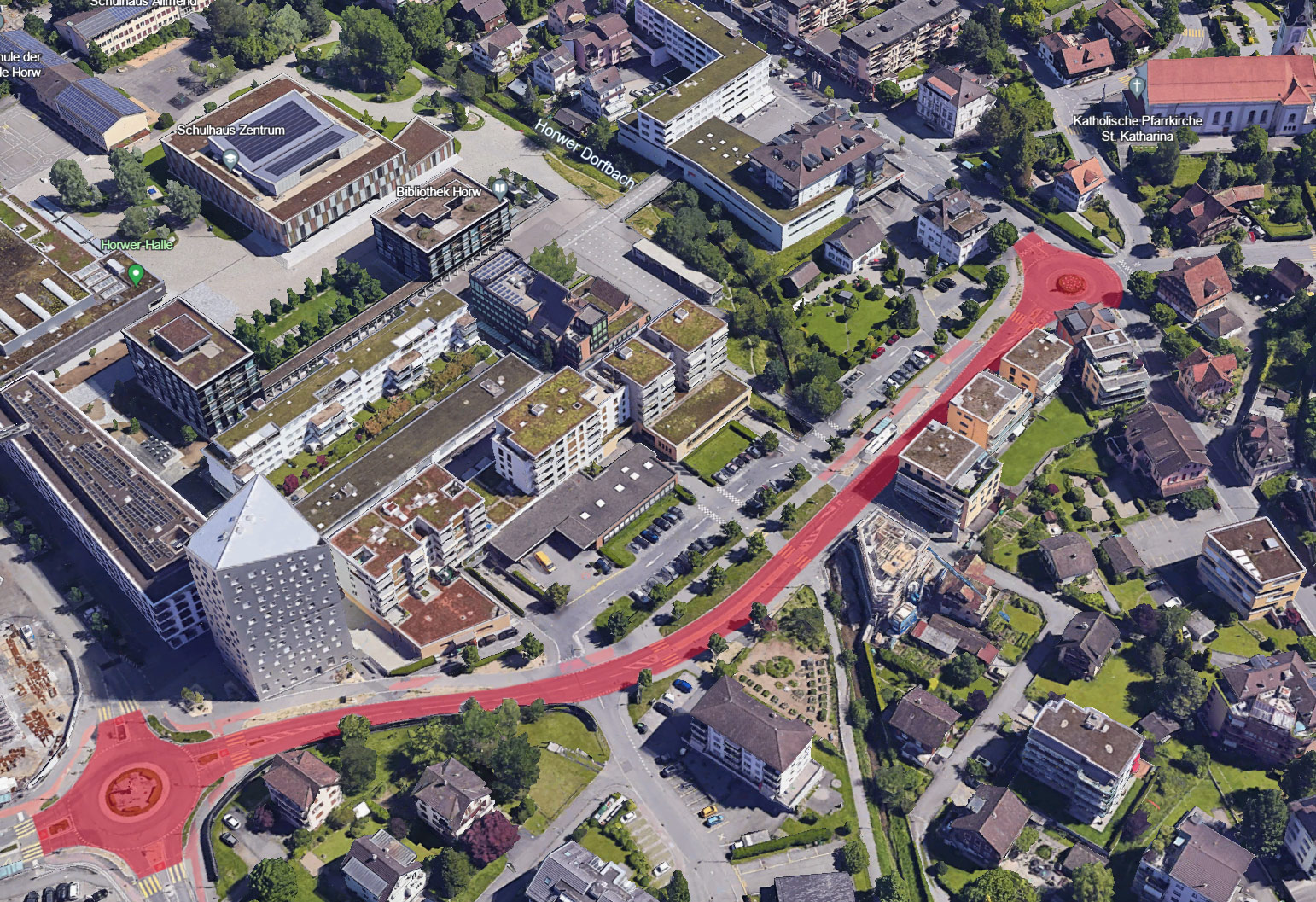 visualisierung Baustelle Ringstrasse