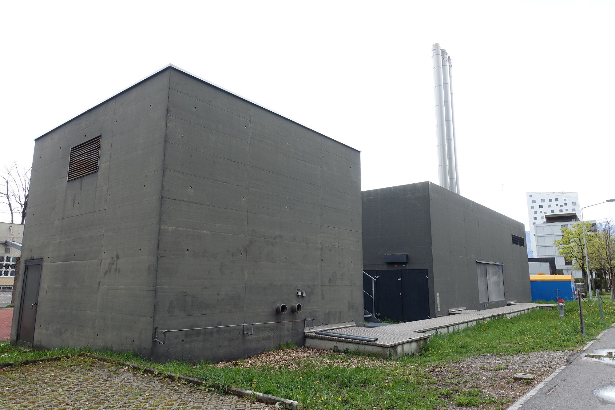 Die Heizzentrale an der Allmendsttrasse in Horw