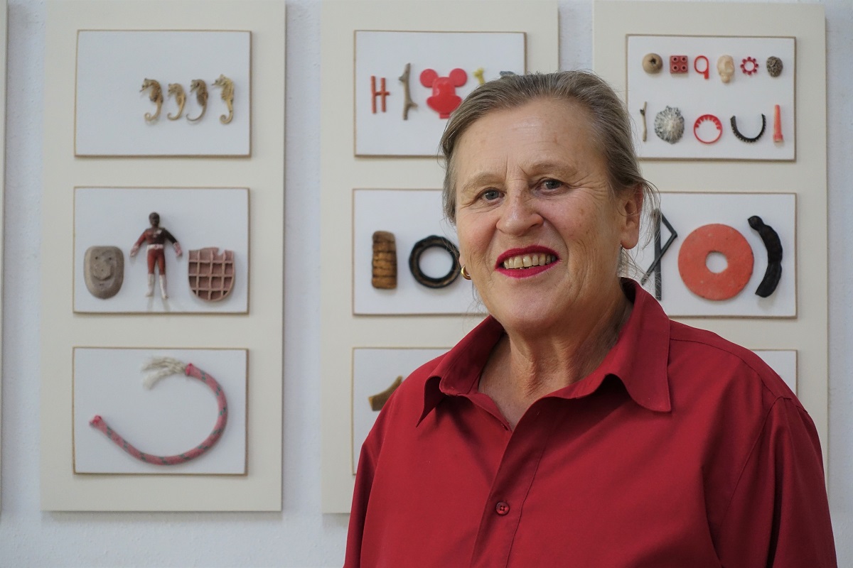 Sie erhält den Anerkennungspreis der Gemeinde Horw für ihr Kunstschaffen: Die gebürtige Horwerin Ursula Stalder schenkt gestrandetem Unrat ein neues Leben.