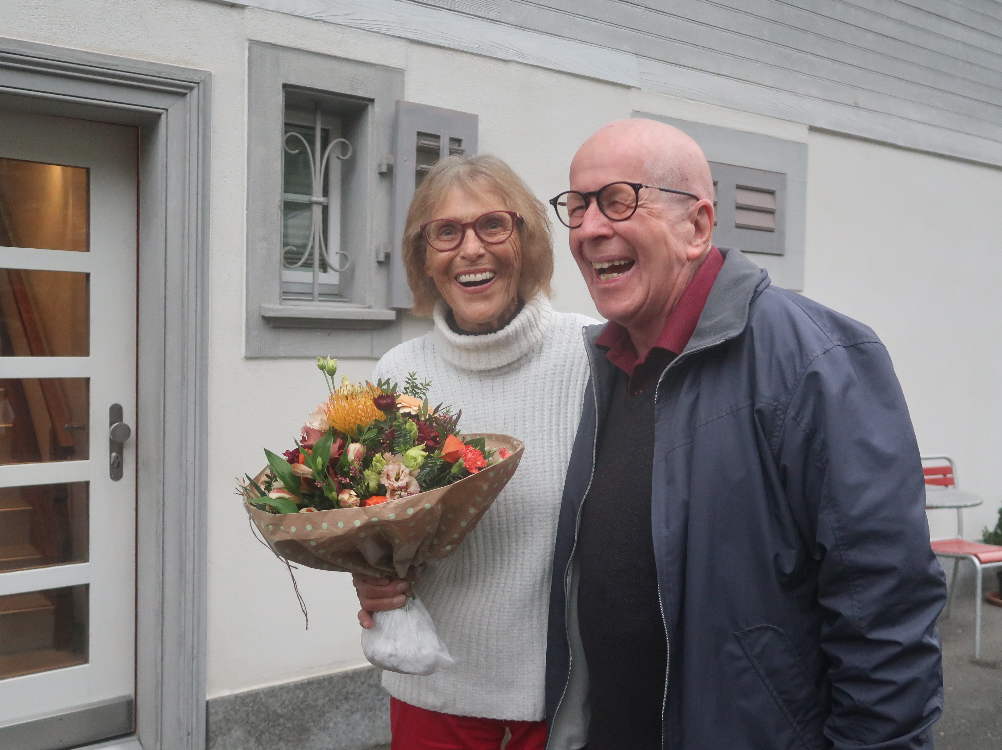 Anerkennungspreisträger 2024 Franz Bucher zusammen mit seiner Frau Pia.