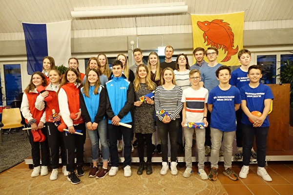 Gruppenfoto der Horwer Sportlerehrung 2018 