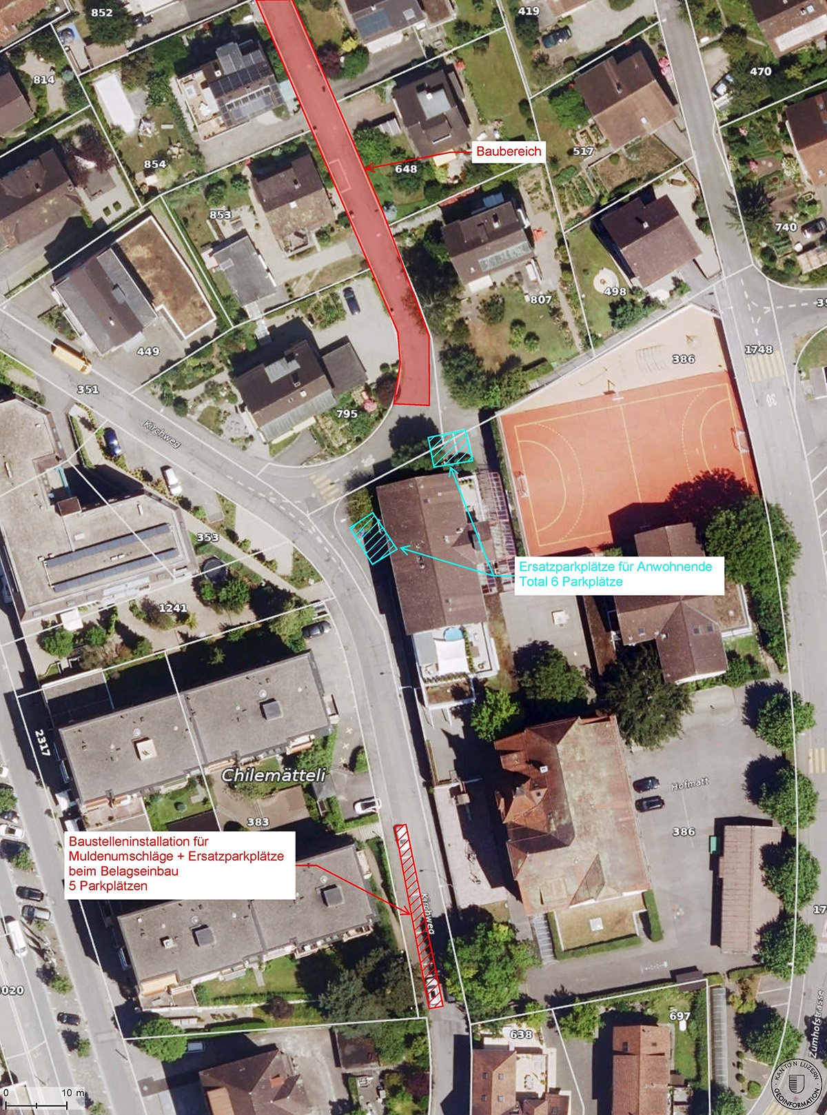 Baustelle Gartenstrasse