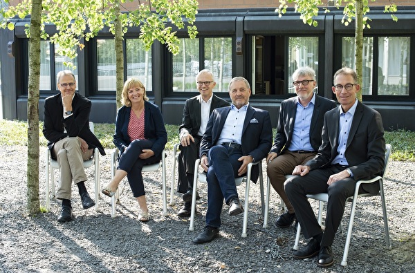So setzt sich ab dem 1. Oktober der Horwer Gemeinderat zusammen (von links): Hans-Ruedi Jung, Claudia Röösli, Beat Gähwiler (Gemeindeschreiber), Ruedi Burkard, Jörg Stalder und Thomas Zemp.