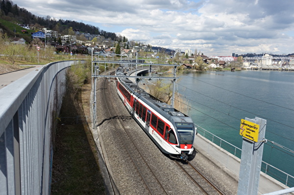 Eine Zugskomposition der Zentralbahn.
