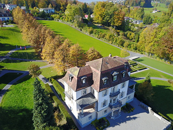 Die Villa Krämerstein. Sie wird umfassend renoviert. 