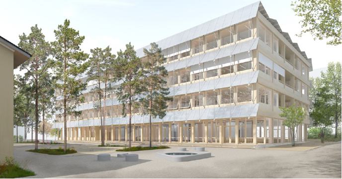 VGisualisierung Schulhaus Allmend 