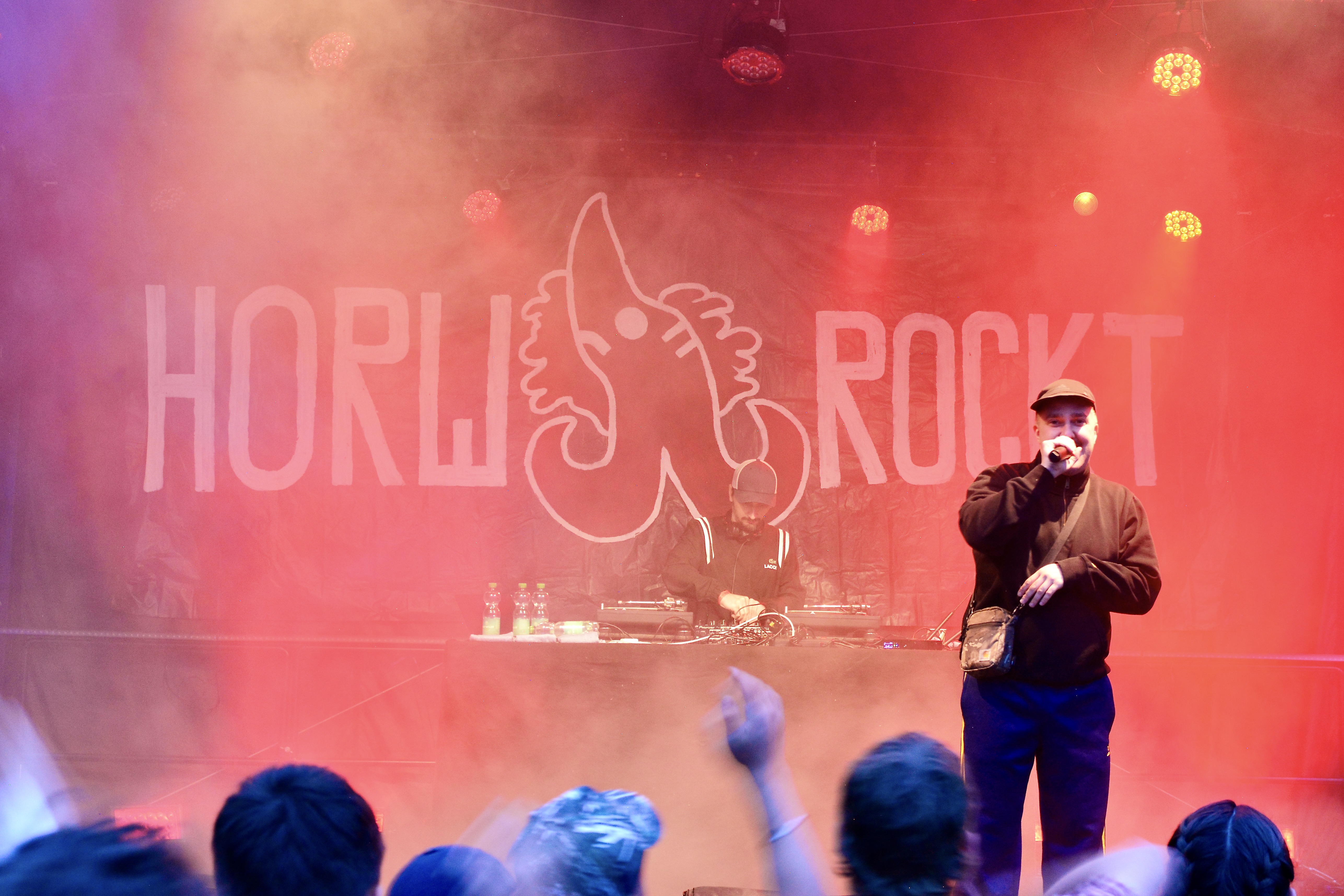 Rapper Luuk am Hoerwer Kinder- und Jugendfest Festival 
