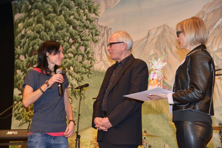 Gewinnerin "Positivo" Rebecca Rüegge