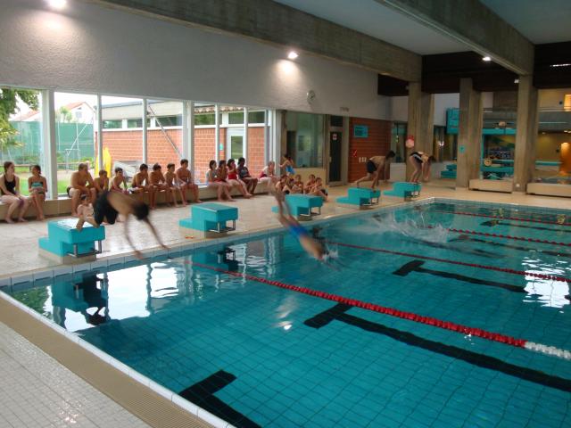 SLRG Schwimmkurs im Hallenbad Muttenz