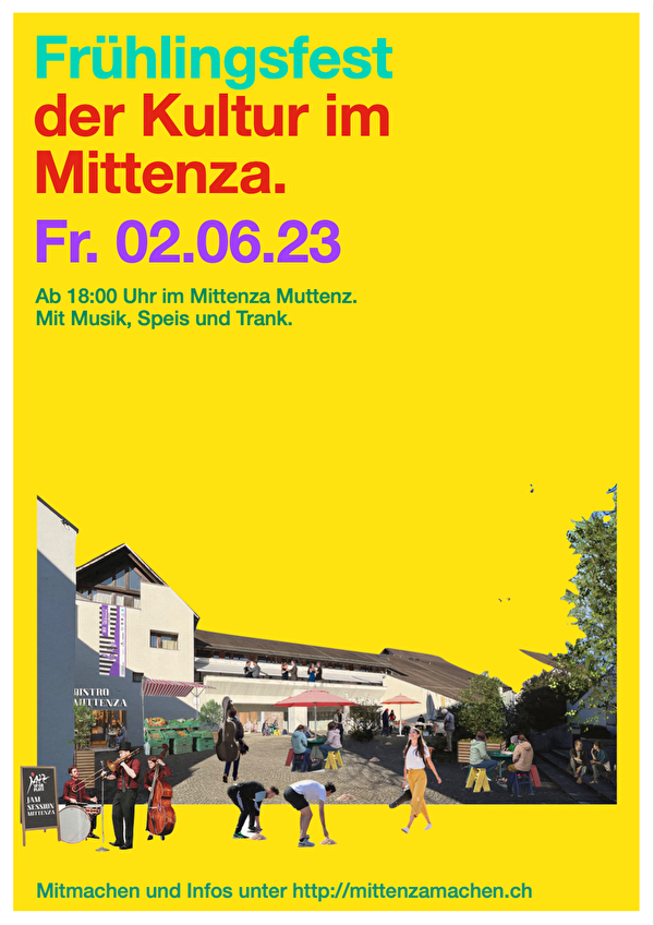 Flyer Frühlingsfest der Kulturen im Mittenza