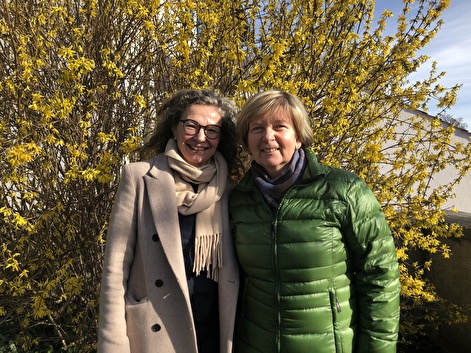 Mireille Beuchat und Annegret Blair