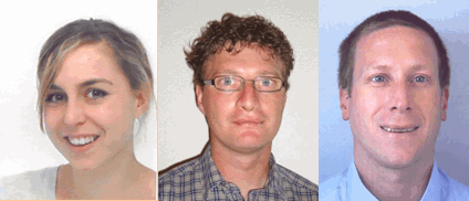 Sybille Häcki, Peter Holzherr und Philippe Kirmser