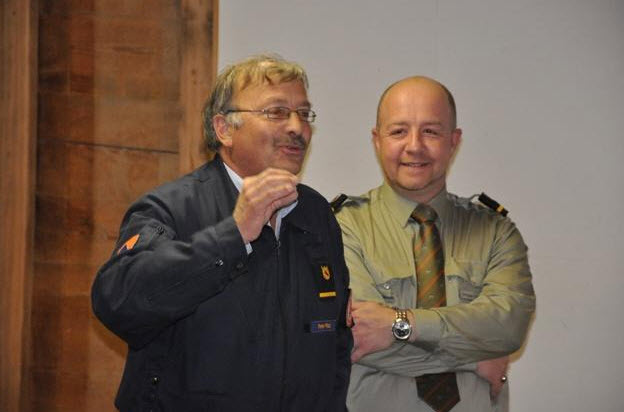 <i>Peter Rösti und Christian Friedli</i>