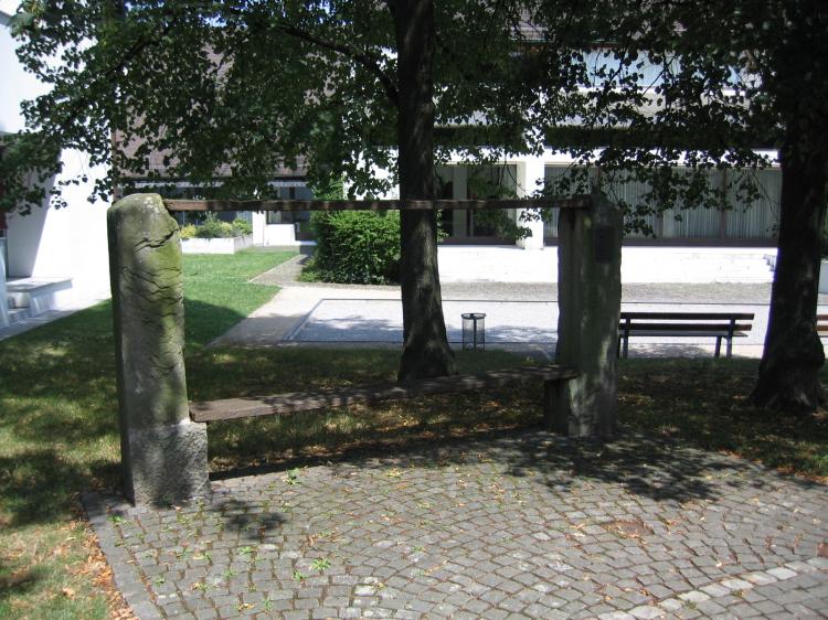 Ruhebank für Marktfrauen